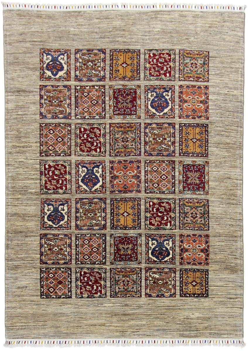 Orientteppich Arijana Bakhtiari 144x200 Handgeknüpfter Orientteppich, Nain Trading, rechteckig, Höhe: 5 mm