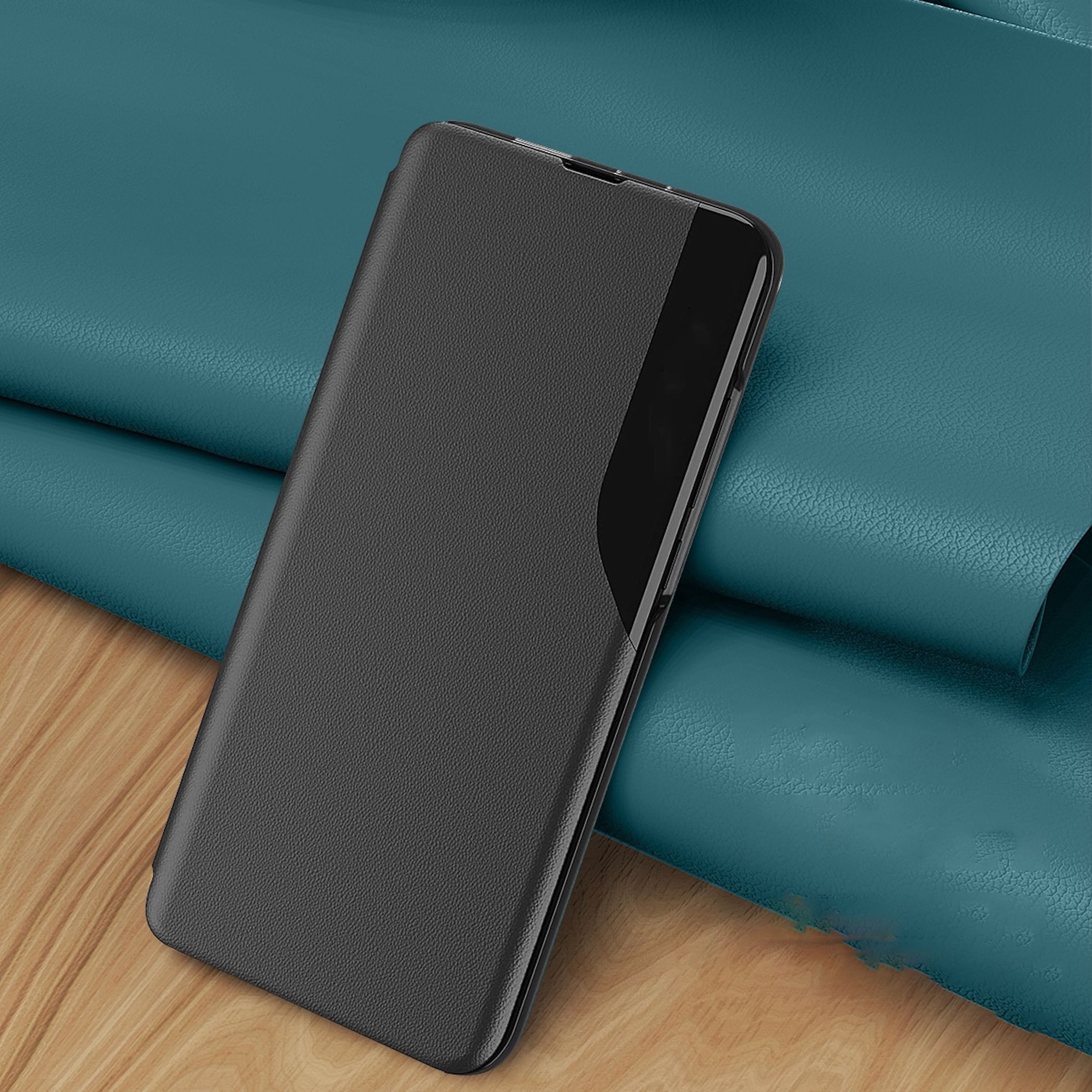 Wigento Handyhülle Smart View für Samsung Galaxy S26 Ultra Magnetische Fliphülle Lila 6,9 Zoll, Flip Case mit Sichtfenster und Standfunktion – Bild 4 von 5