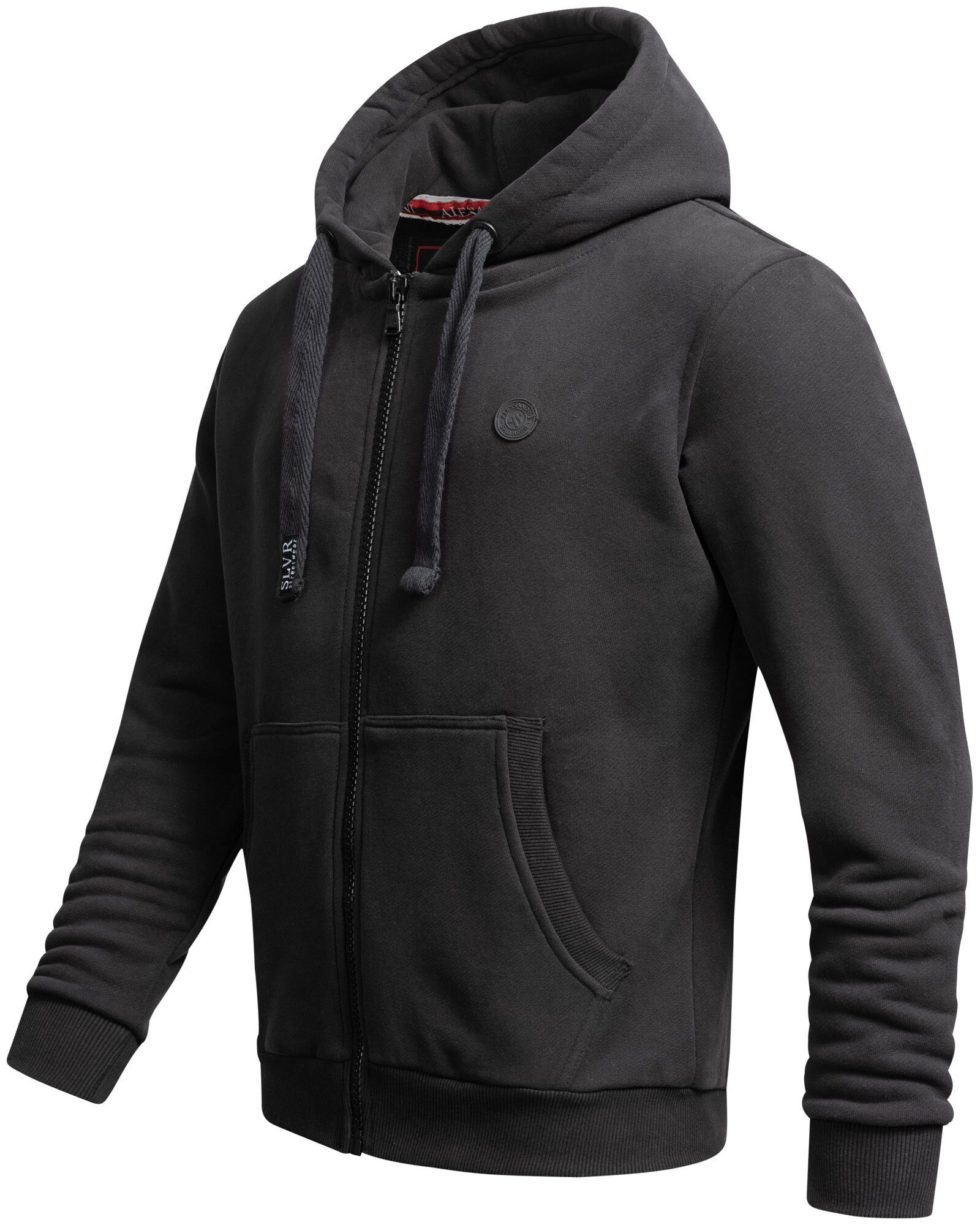 Alessandro Salvarini Sweatjacke ASLomborio warme Kapuzenjacke günstig online kaufen