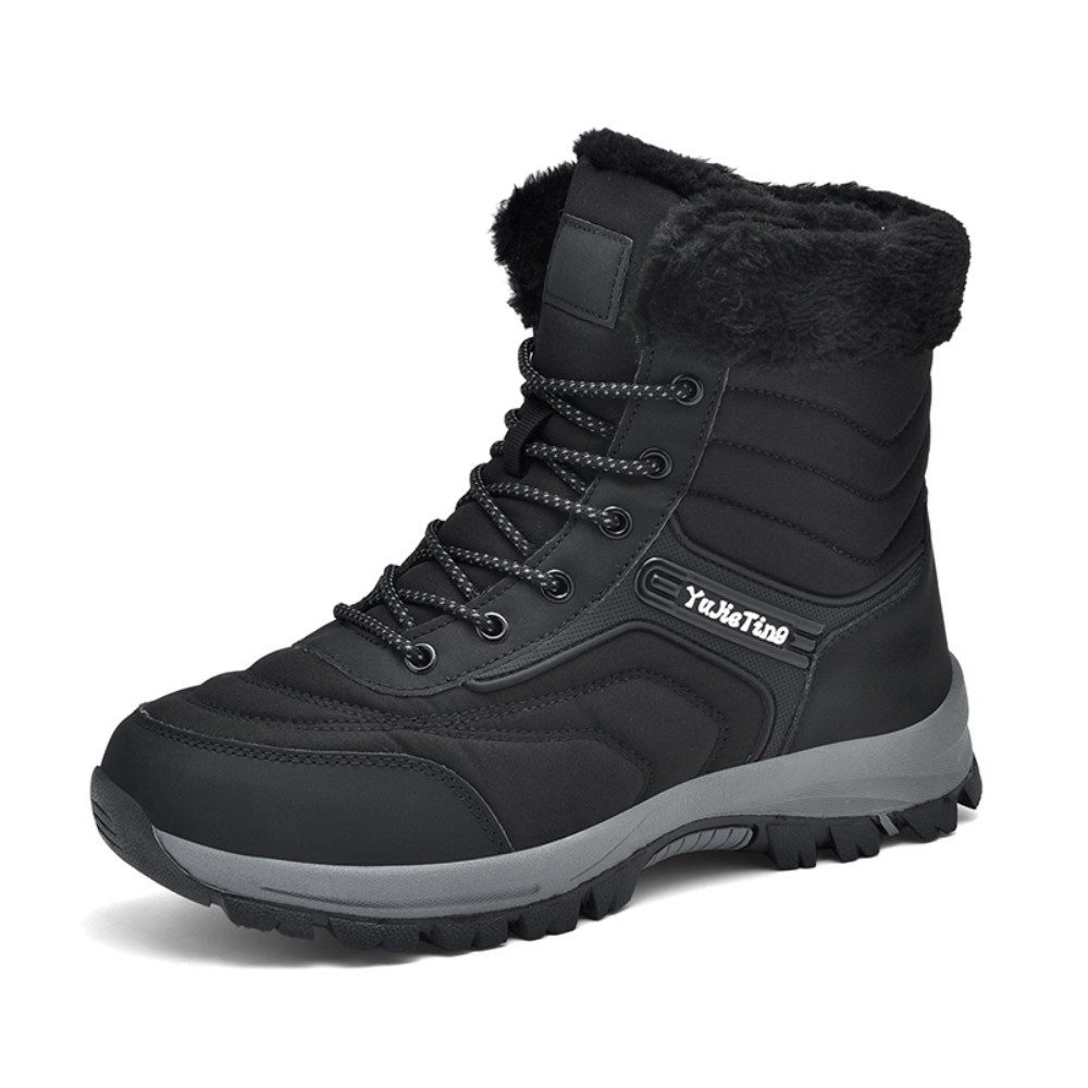 HUSK'SWARE Schneeschuhe (Warme Wanderschuhe, High-Top-Schuhe), efütterte Winterstiefel für Damen & Herrenr- ideal für kalte Tage