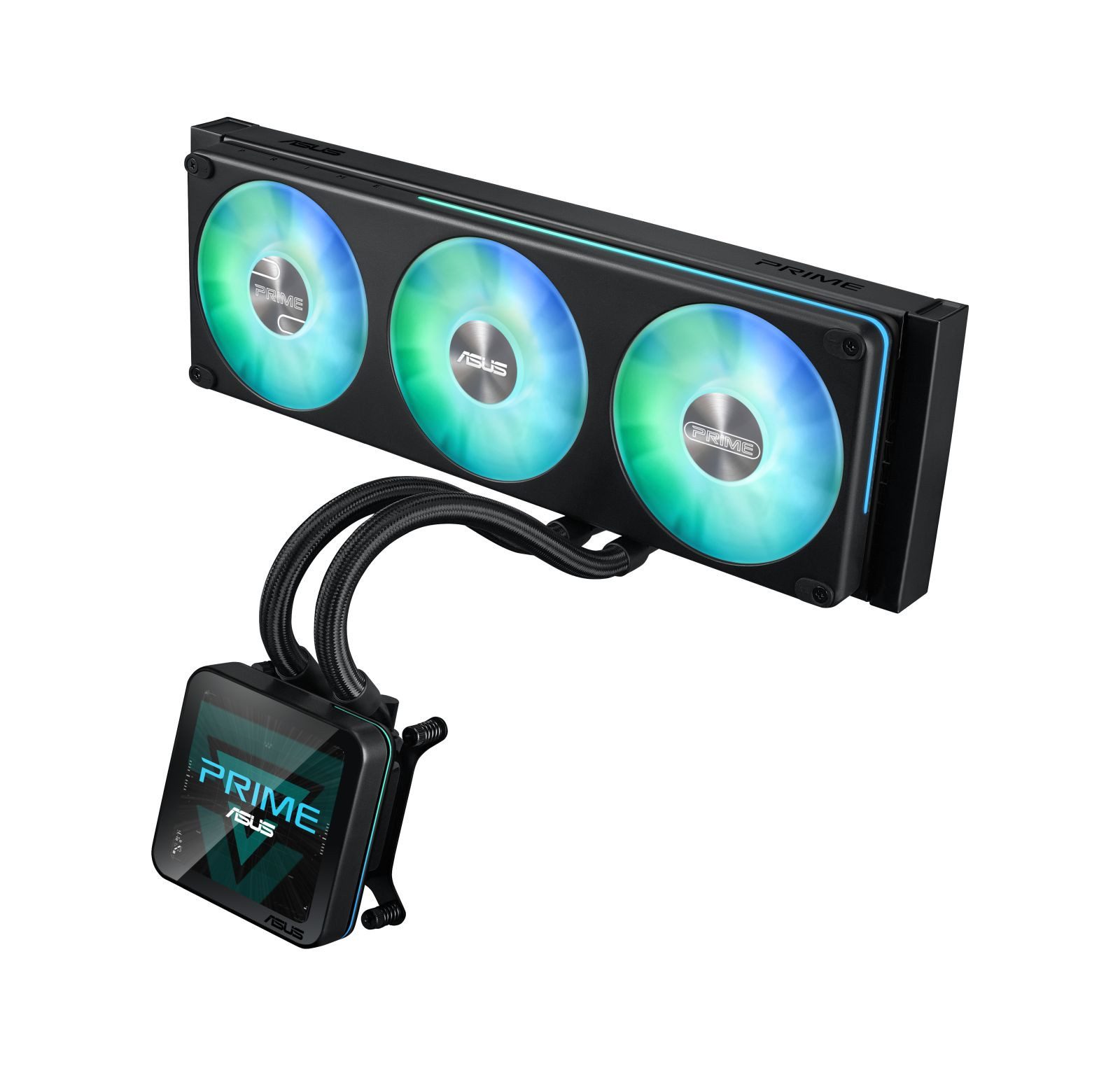 Asus CPU Kühler PRIME SLC II 360 ARGB LCD Prozessor All-in-One-Flüssigkeitskühler 1...