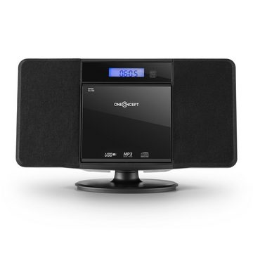 ONECONCEPT V-13 Stereoanlage (UKW-Radio, HiFi Vertikal CD Player UKW Radio Stereoanlagen MP3 USB)