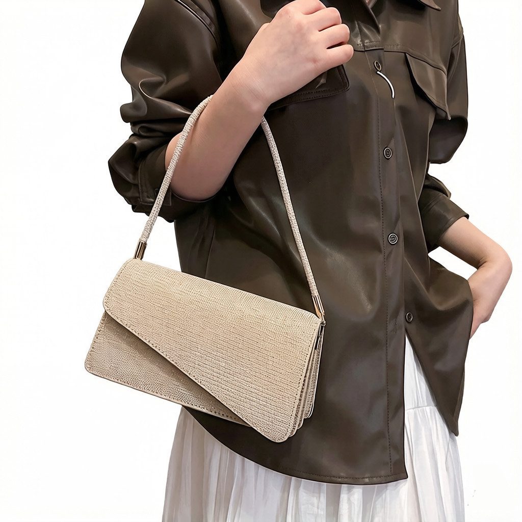 nsihing Abendtasche Damen Abendtasche Elegant Clutch Handtasche