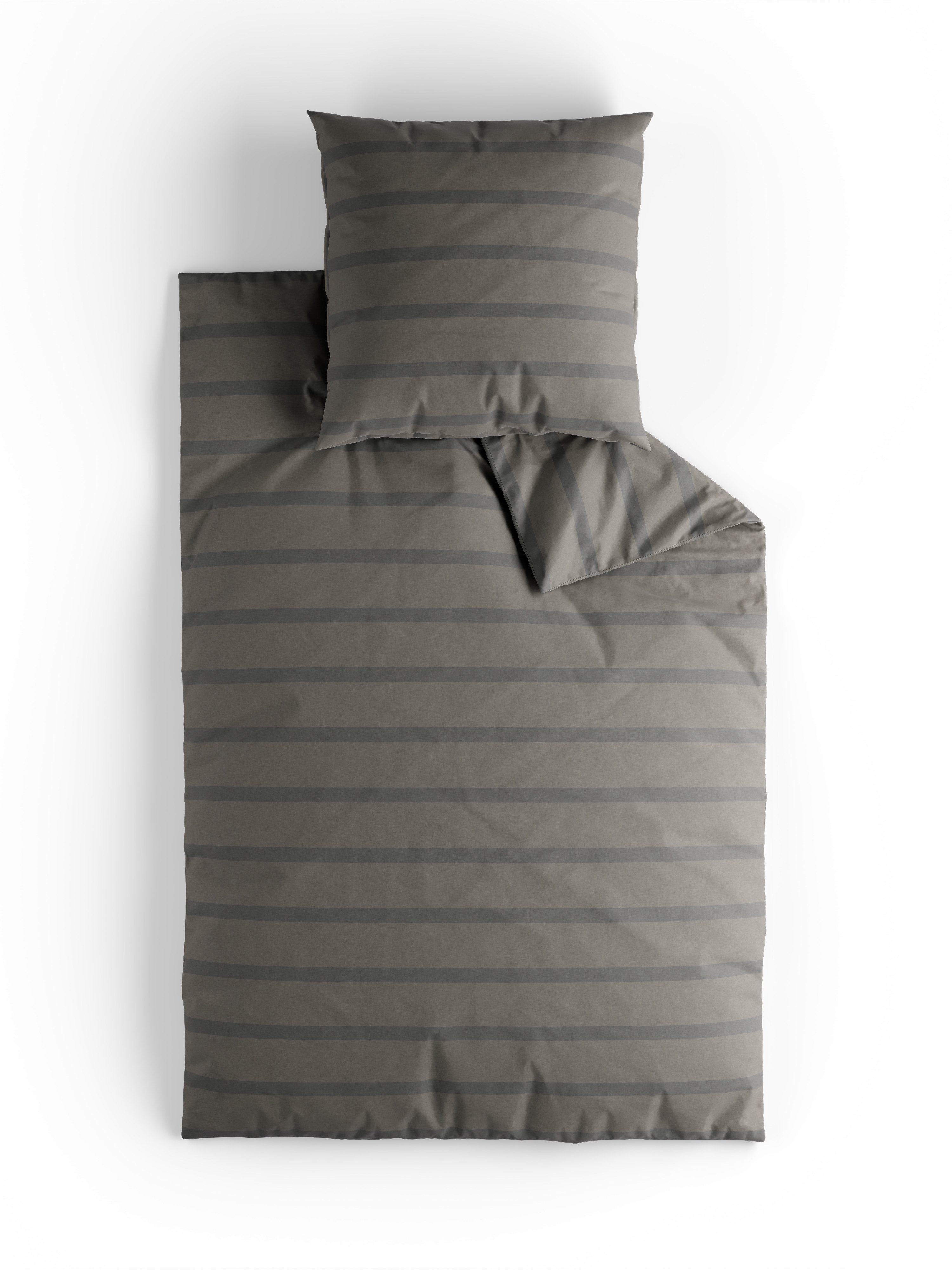 Elbsand Home Bettwäsche, 100% Baumwolle, Satin, 2 teilig