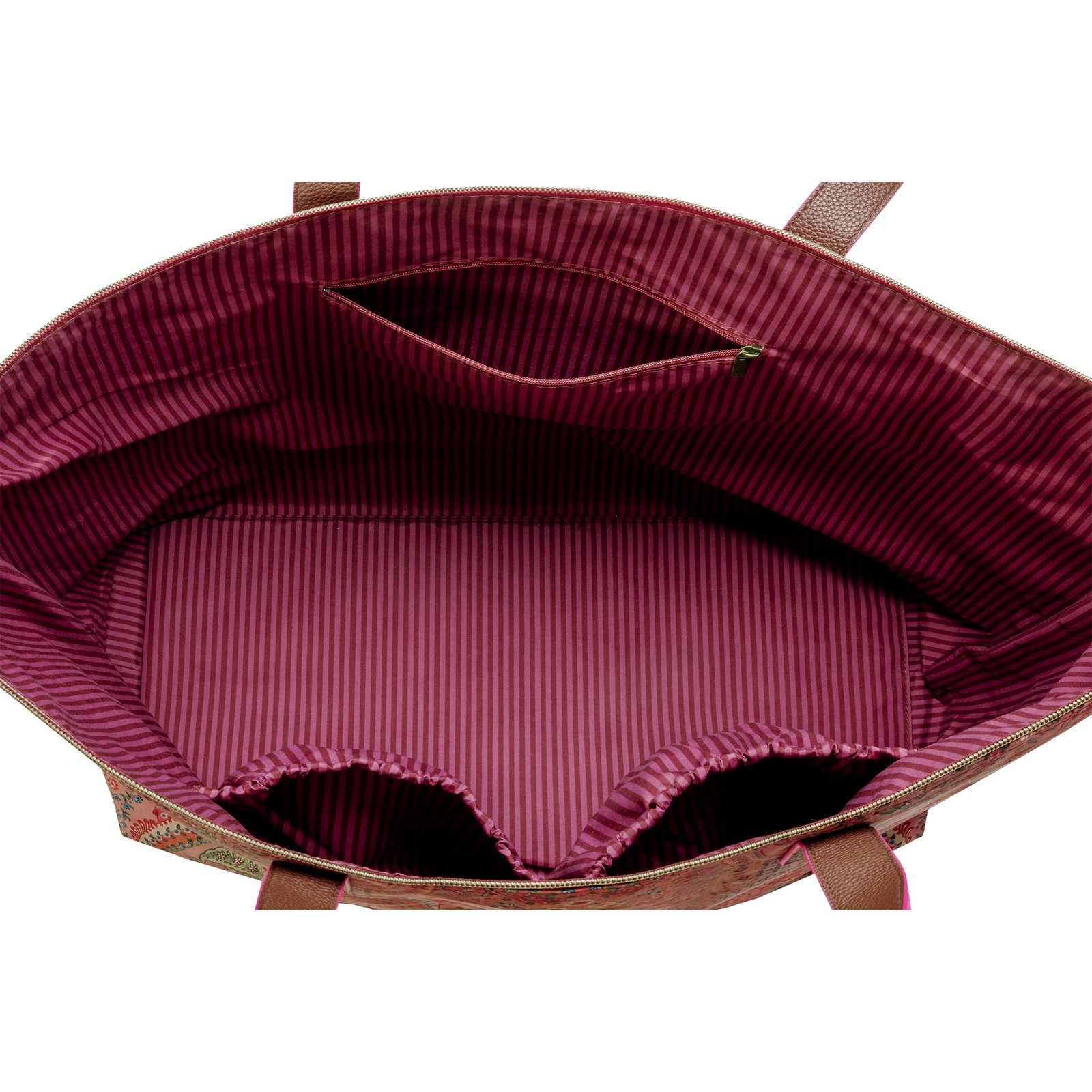 PiP Studio Tragetasche Tilda Tote Bag Large Jabali, mit Metallpatch auf der Vorderseite