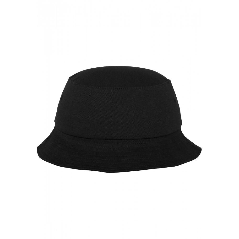 Flexfit Fischerhut Cotton Twill Bucket Hat - schwarz (Packung) | Flex Caps