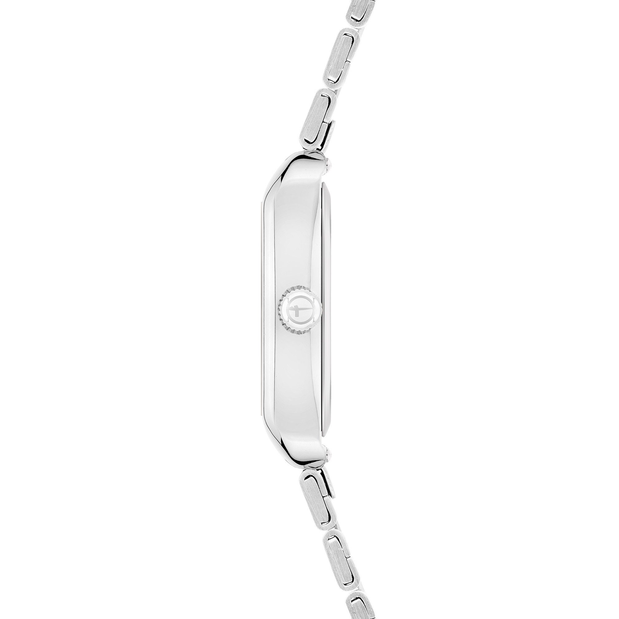 Tamaris Quarzuhr The Square Retro Strap TT-0138-MQ, Armbanduhr, Damenuhr, Edelstahlarmband, analog