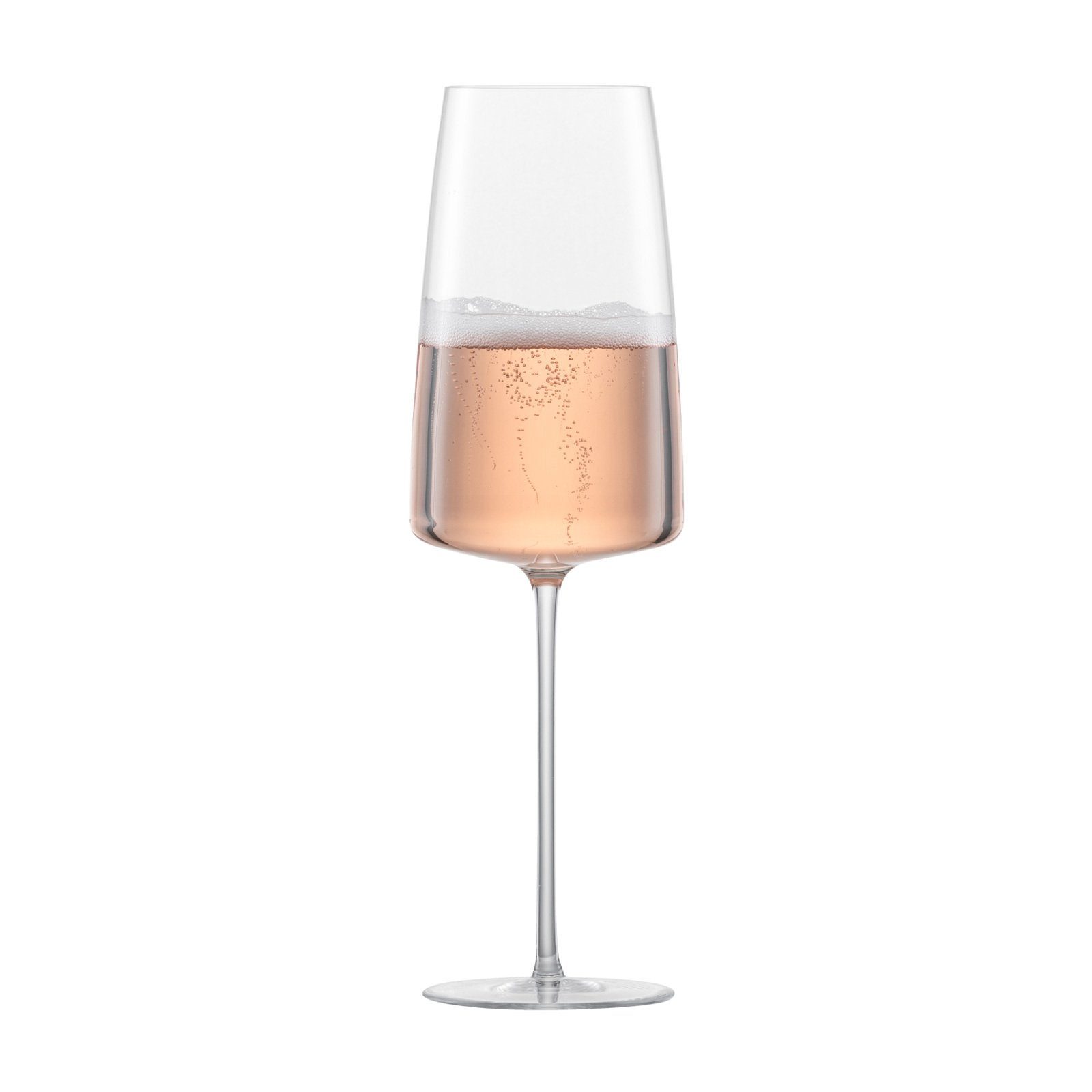 Zwiesel Glas Sektglas Simplify Sektgläser leicht & frisch 407 ml 2er Set, 2-tlg., Glas