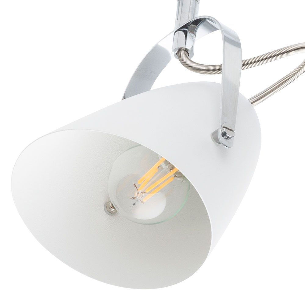 Deckenleuchte, Leuchtmittel Farbwechsel, Strahler etc-shop inklusive, verstellbar Leuchte LED Spot Fernbedienung weiß Decken Warmweiß, Lampe