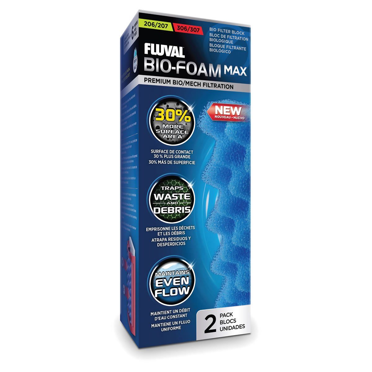 Aquariumfilter Bio Foam MAX 207/307