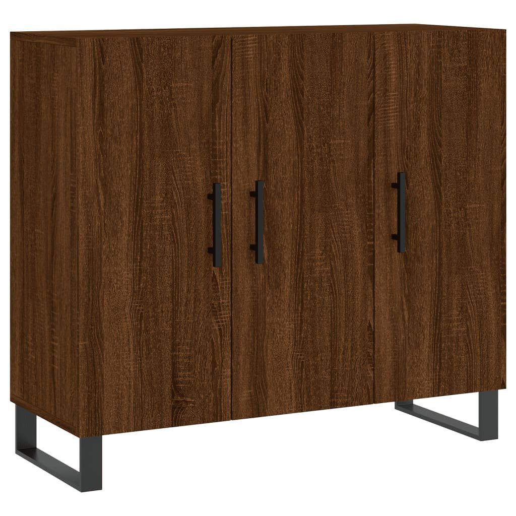 vidaXL Sideboard Sideboard Braun Eichen-Optik 90x34x80 günstig online kaufen