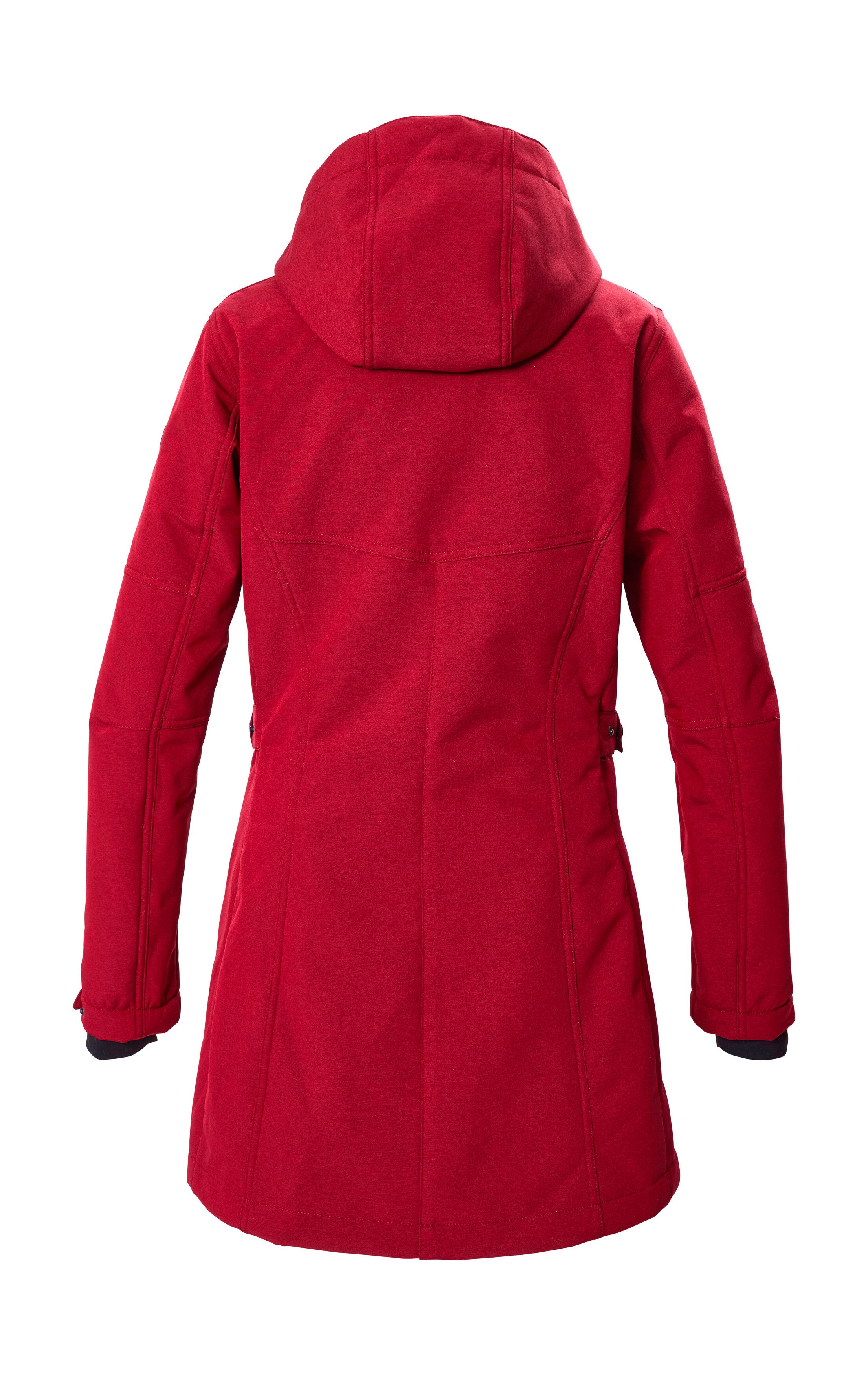 G.I.G.A. DX by killtec Softshellparka GW 61 WMN SFTSHLL PRK Winddichter, wasserabweisender Damen Softshell Parka mit Teddyfleece