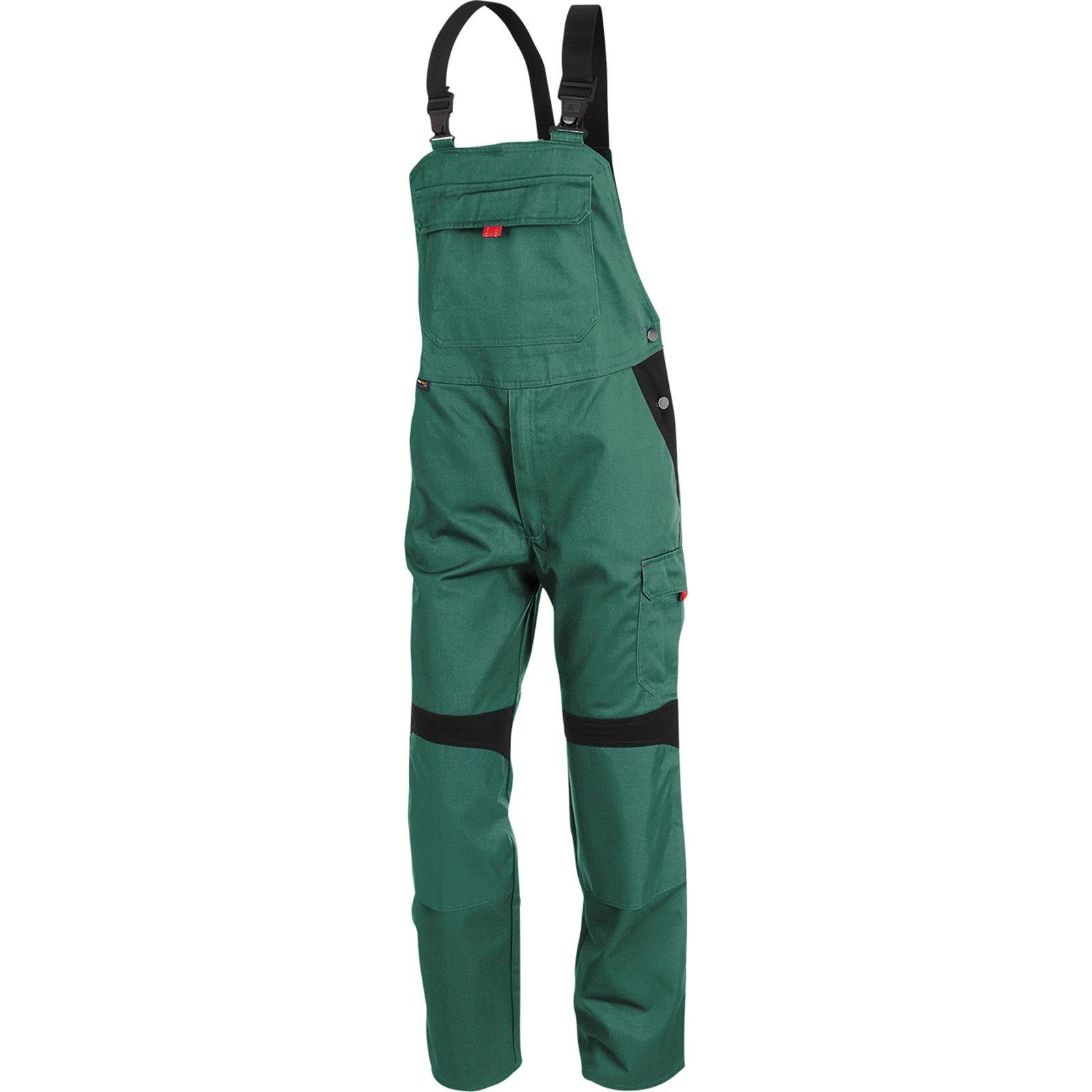 Arbeitshose Kübler Latzhose grün/schwarz
