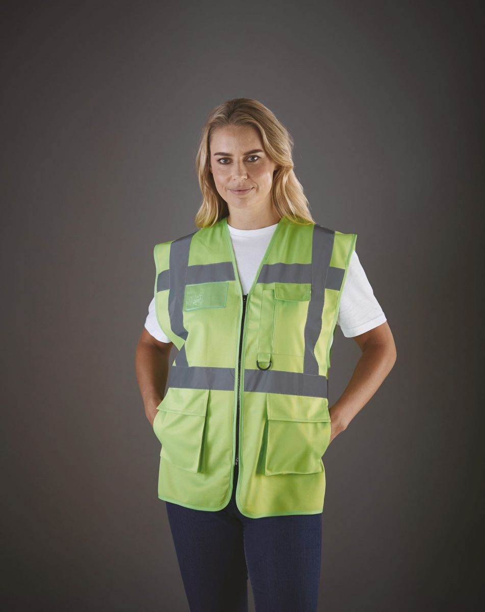 YOKO Warnweste Herren Multi-Functional Executive Waistcoat günstig online kaufen