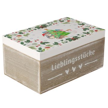 Mr. & Mrs. Panda Dekokiste Weihnachtsbaum schmücken - Weiß - Geschenk, Dekokiste, Wintermotiv, H (1 St)