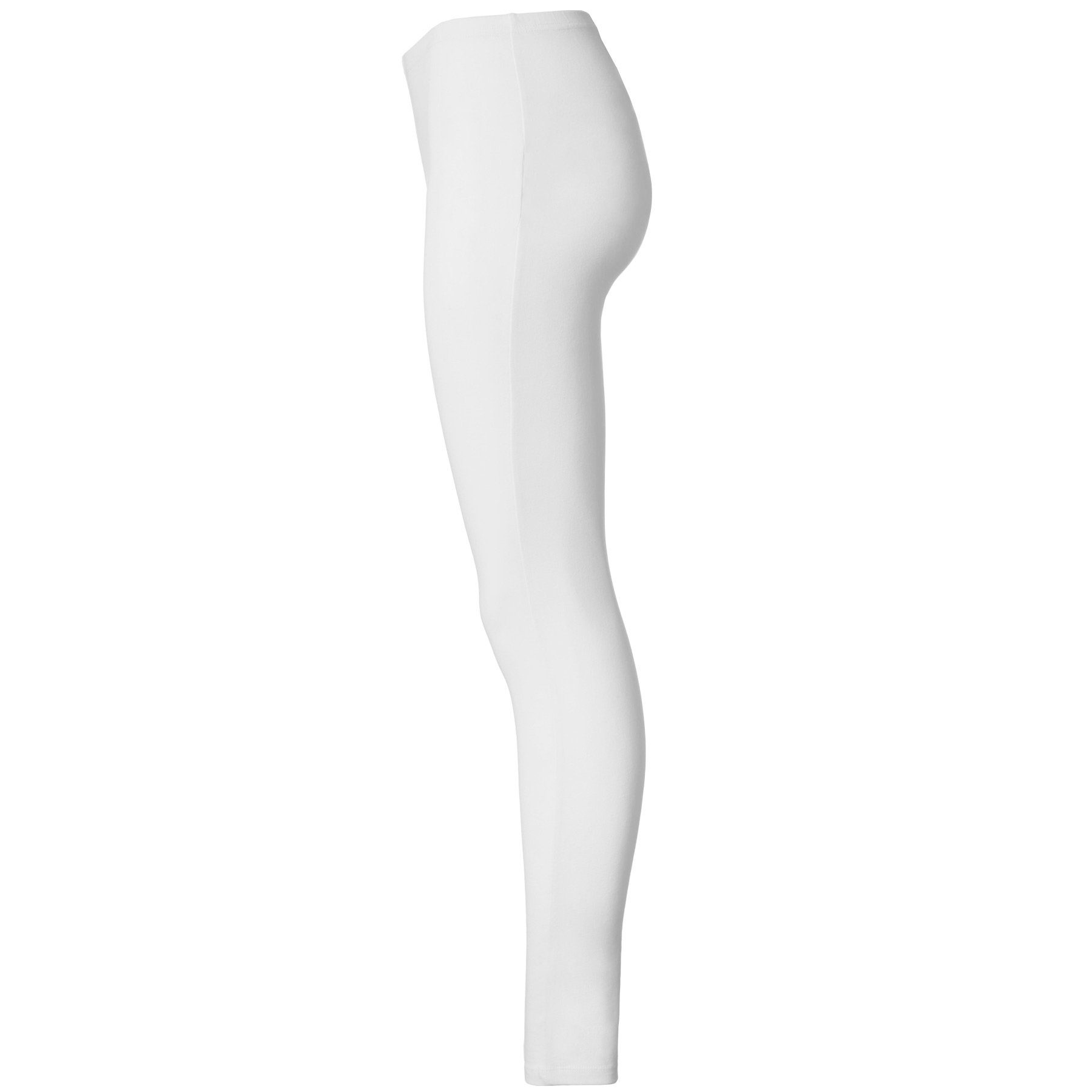 dressforfun Leggings Enghose, Für viele Outfits & Auftritte, Einfarbige Leggings für (Stretchhose, Konfektionsgröße XXL in weiß) Dehnbares und strapazierfähiges – Bild 4 von 5