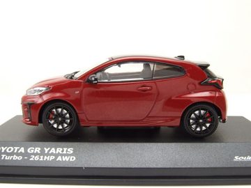 Solido Modellauto Toyota Yaris GR 2020 rot metallic Modellauto 1:43 Solido, Maßstab 1:43