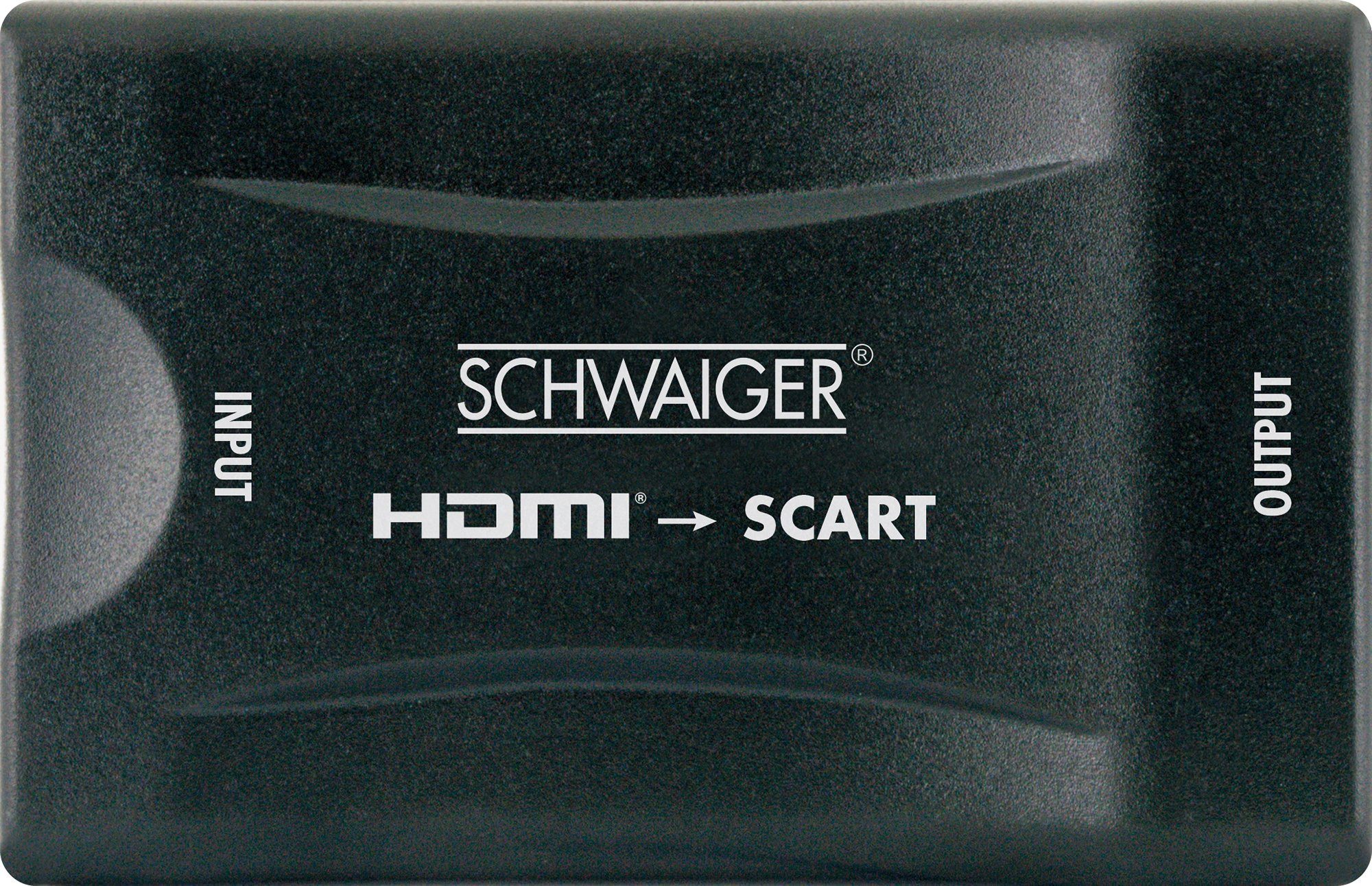 Schwaiger HDMSCA02 533 HDMI-Adapter zu SCART Buchse, HDMI Buchse, DC Buchse, HDMI->Scart Konverter