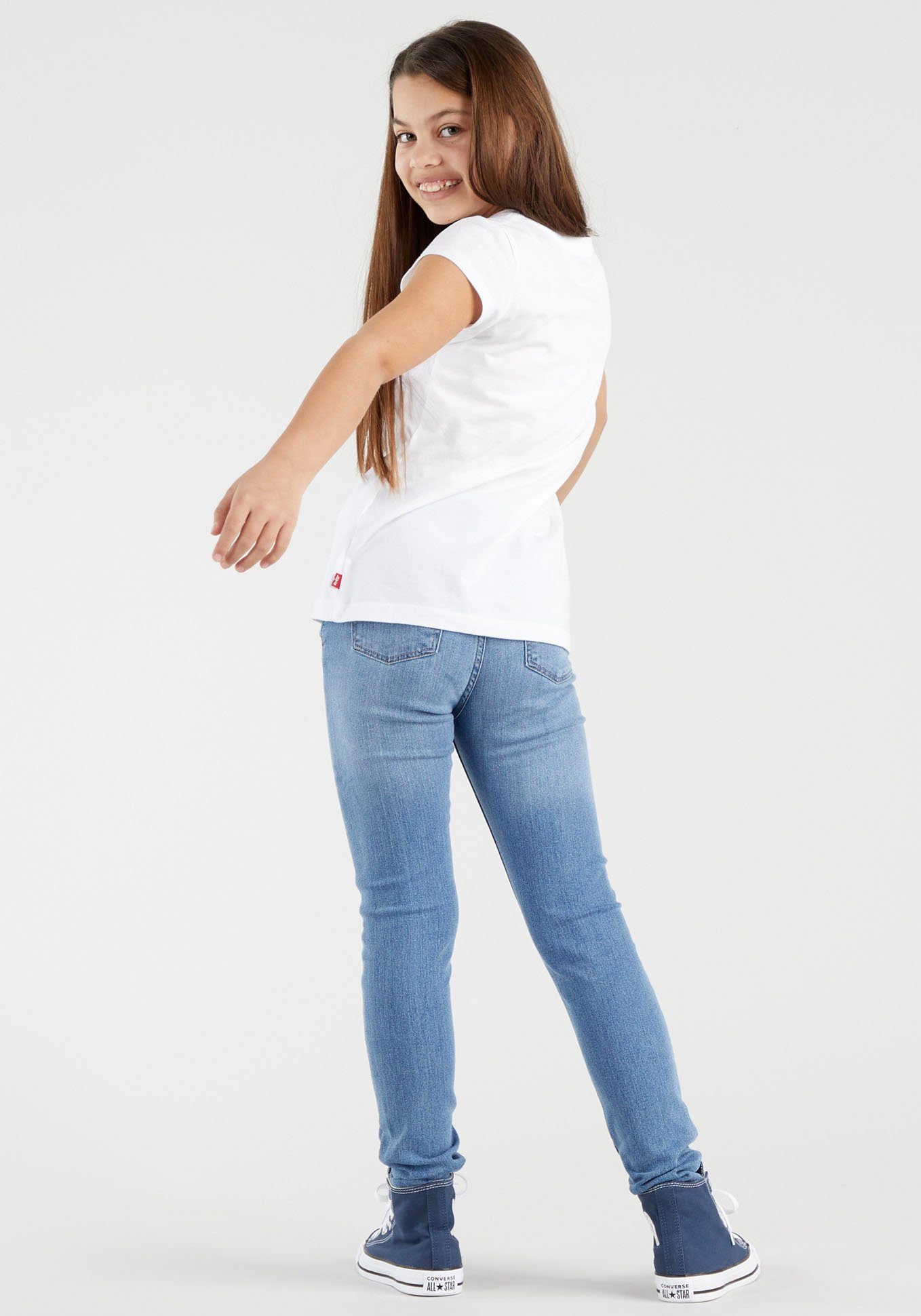 Levi's® Kids used HIGH SKINNY for 720™ SUPER RISE Stretch-Jeans light GIRLS blue