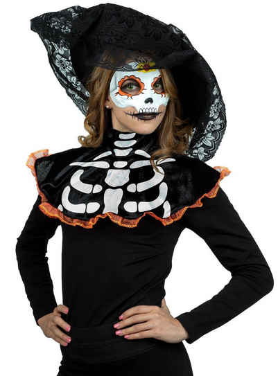 Ghoulish Productions Kostüm Lady Catrina, Für die schnelle Kostümierung zum Dia de los Muertos