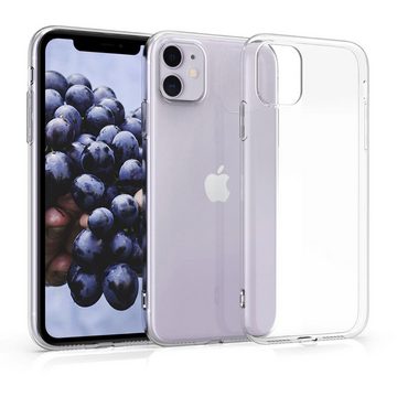 kwmobile Handyhülle Hülle für Apple iPhone 11, Silikon Handyhülle transparent - Handy Case gummiert