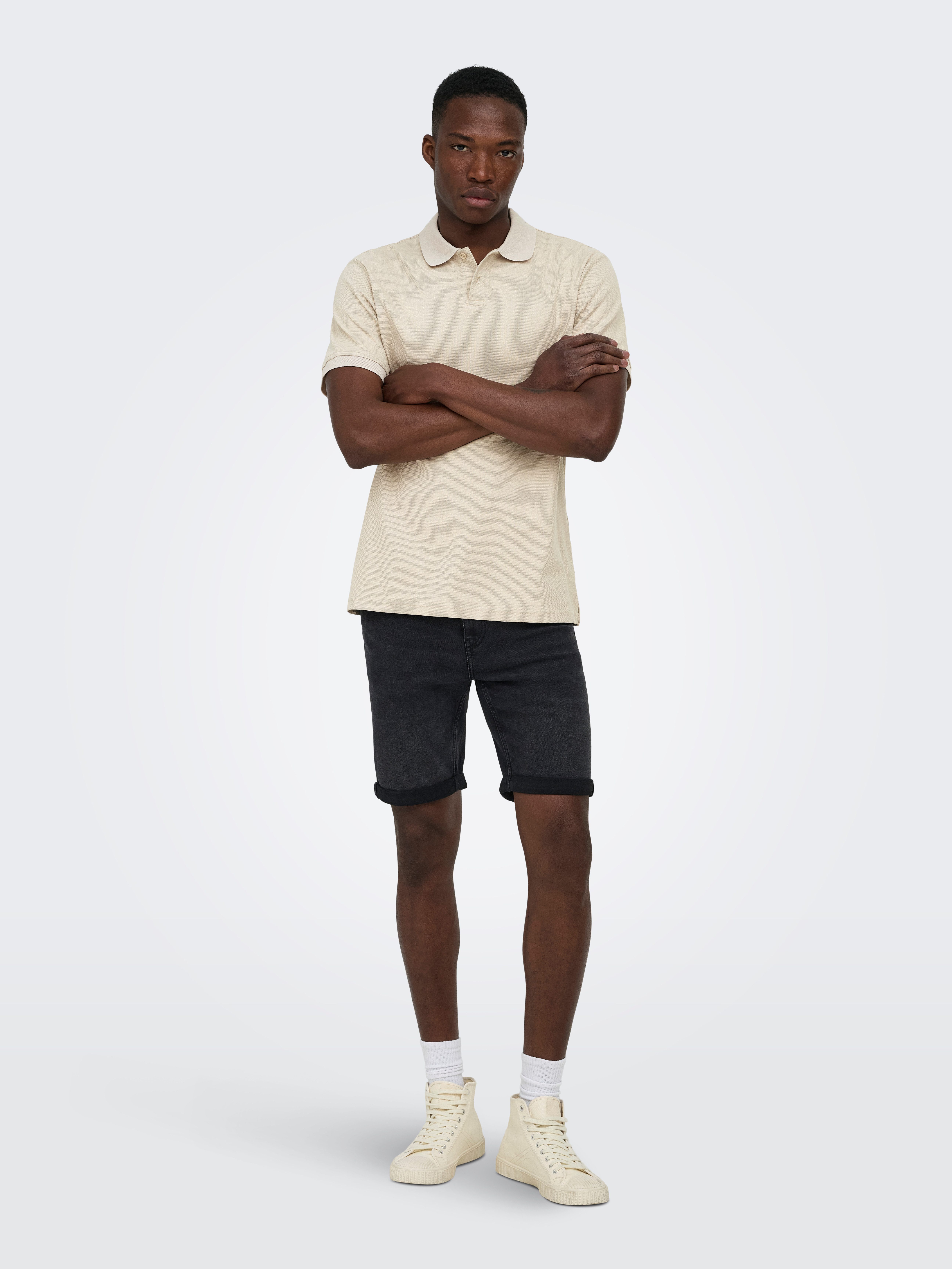 ONLY & SONS Poloshirt ONSBEN REG SS POLO SHIRT NOOS Baumwolle, regular fit – Bild 5 von 5