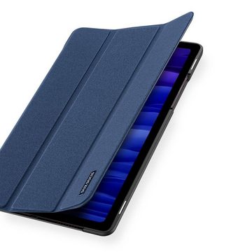 Dux Ducis Tablet-Hülle Buch Tasche Hartschale mit Smart Sleep Standfunktion für SAMSUNG GALAXY TAB A7 LITE (T220) Tablet Hülle Etui Brieftasche Schutzhülle Blau