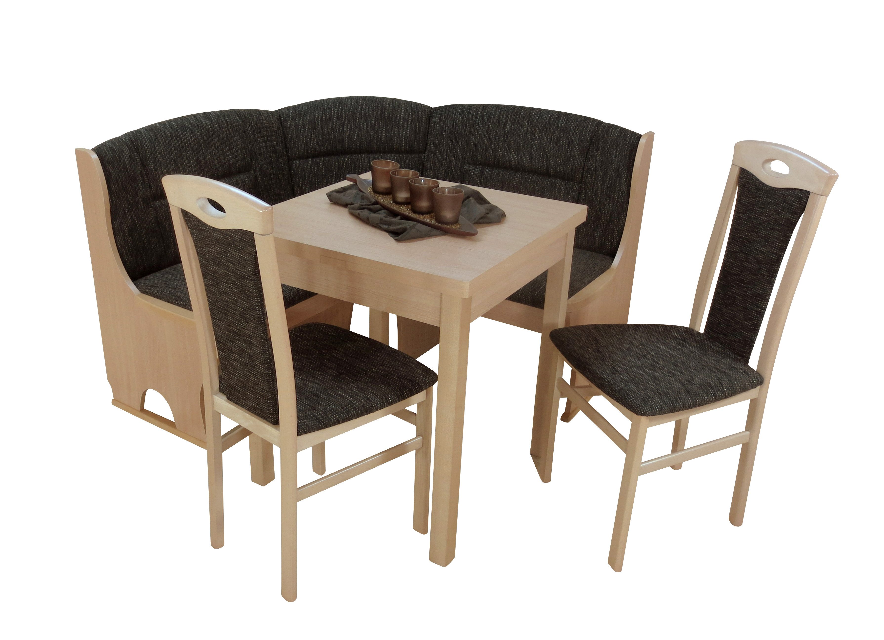 möbel-direkt.de Eckbankgruppe Madrid 4tlg. Set (Stauraumeckbank, günstig online kaufen
