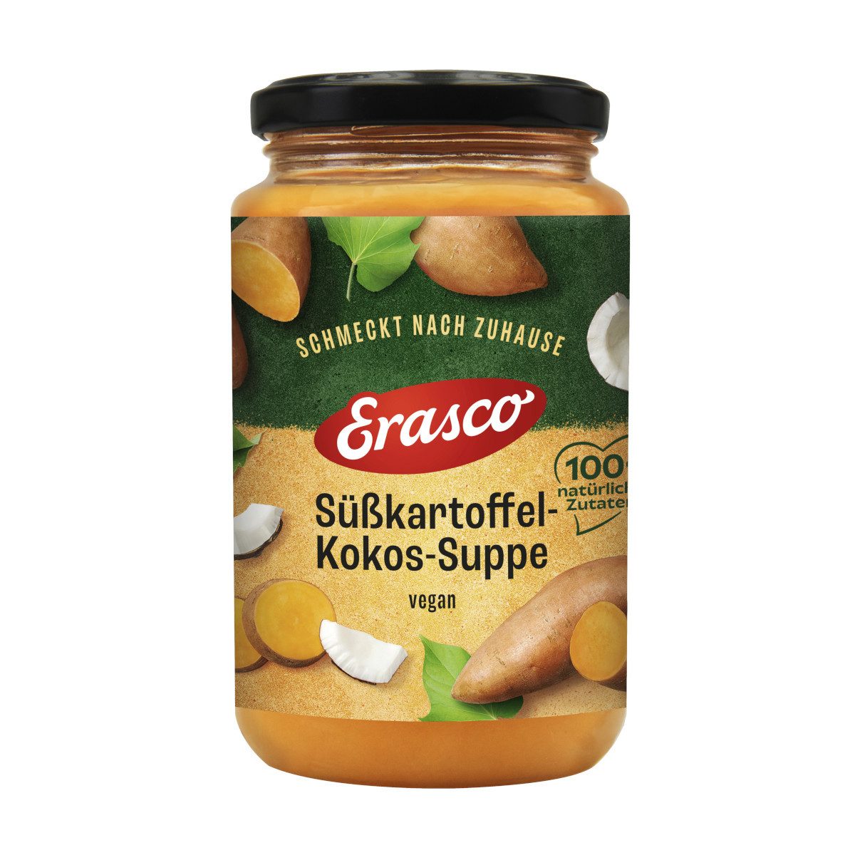 ERASCO Fertiggericht, Erasco Süßkartoffel-Kokos-Suppe cremige Kokosnote Packung 350ml