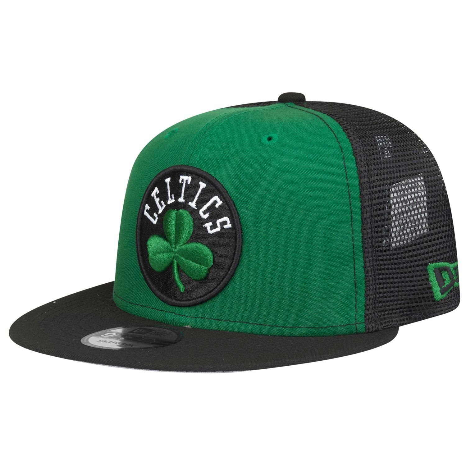 green Trucker New Era Celtics Snapback 9Fifty Cap Boston