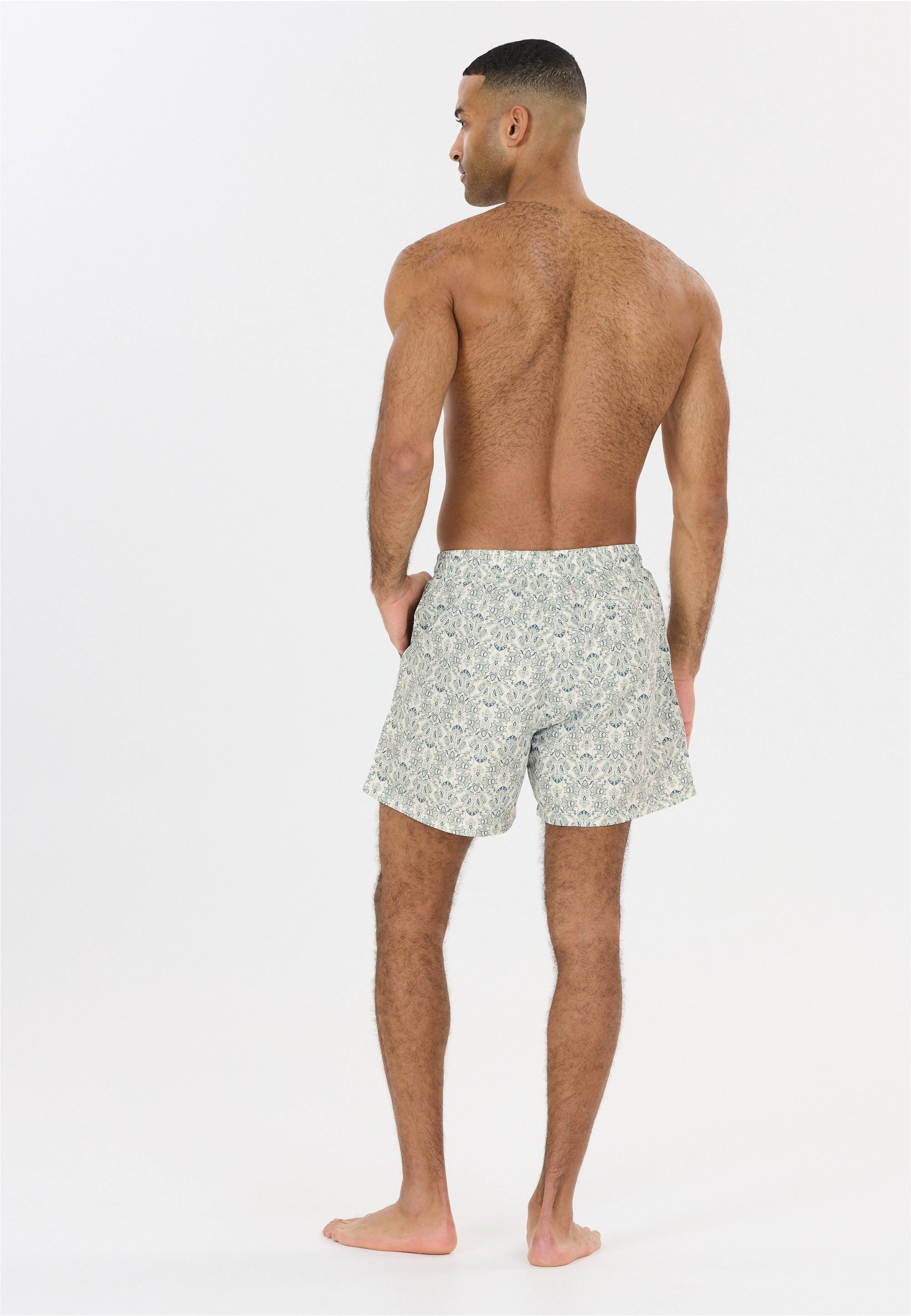 nou Badeshorts Justino (1-St) mit elastischem Bund und Kordelzug – Bild 4 von 5