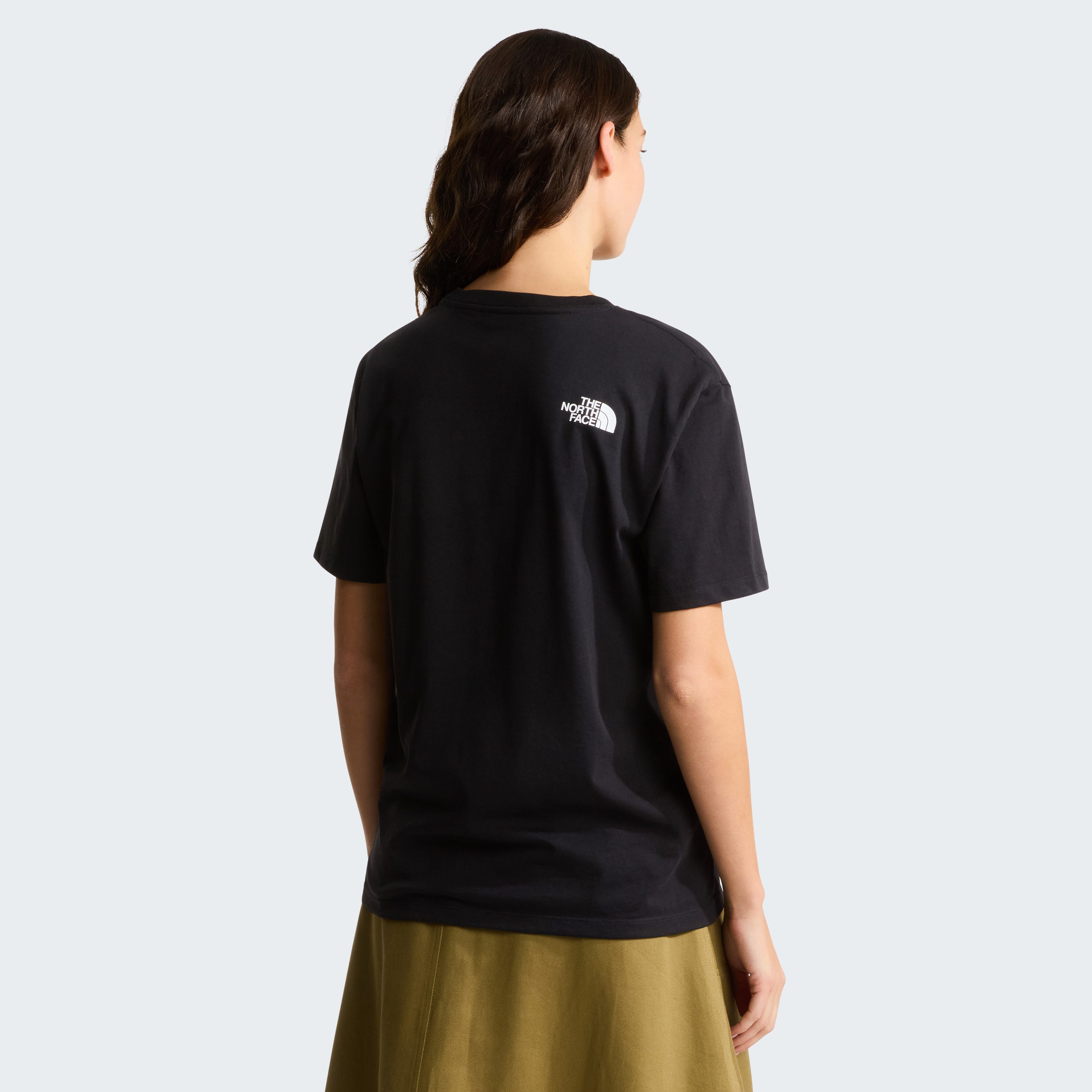 The North Face T-Shirt W EVOLUTION HALF DOME RELAXED SHORT SLEE relaxt geschnitten, Kurzarm, für sportliche Aktivitäten und Outdoor