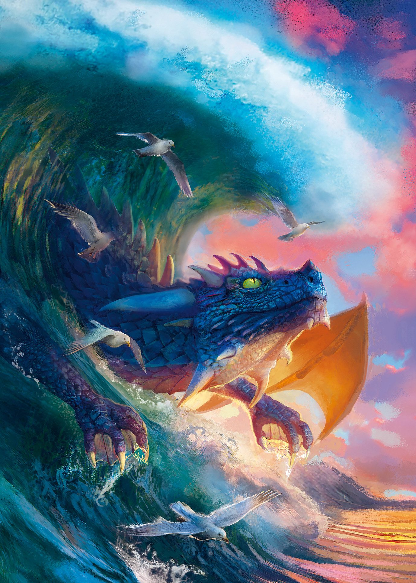 Ravensburger Puzzle Drachenrennen, 1000 Puzzleteile, Made günstig online kaufen