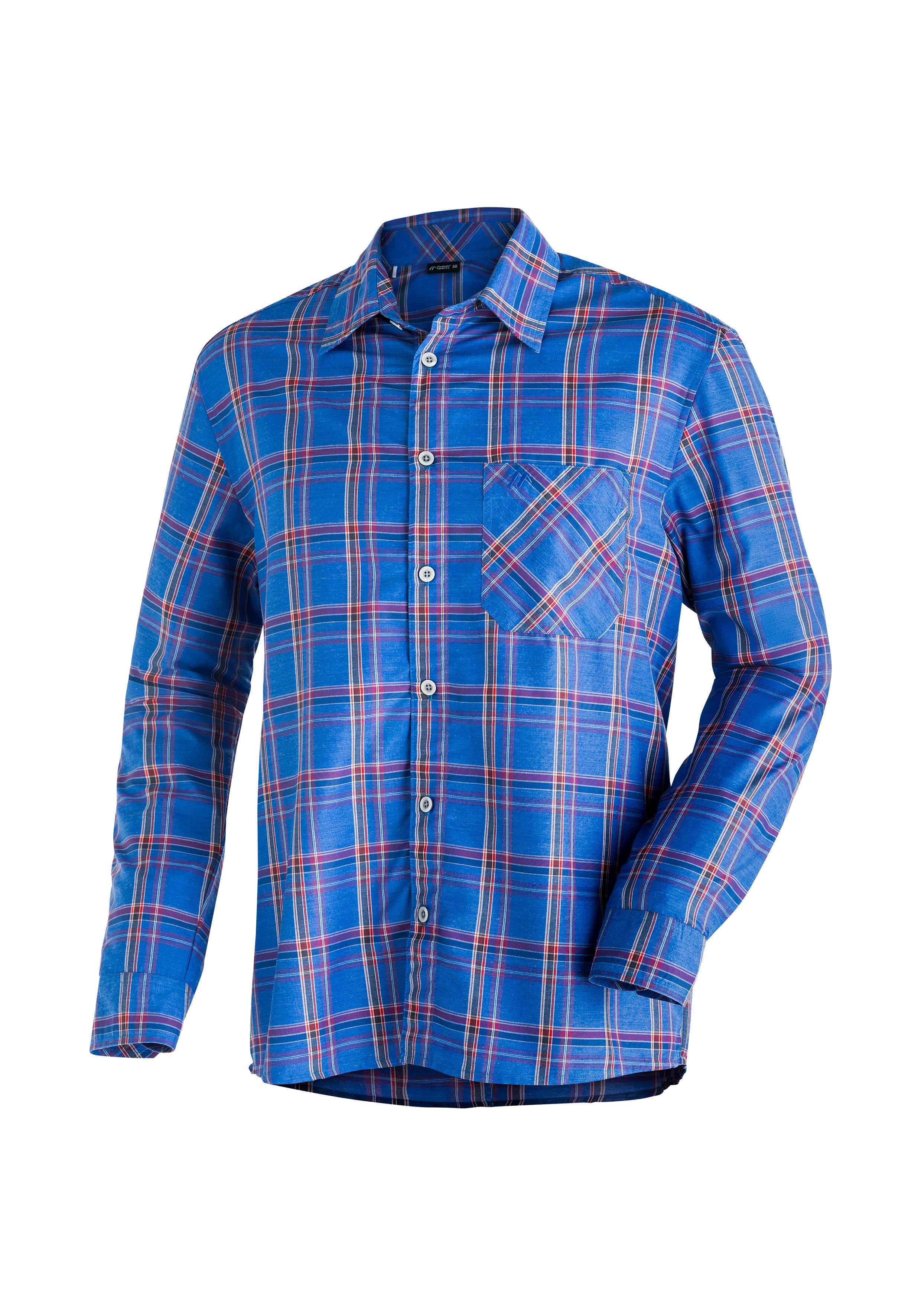 Maier Sports Funktionshemd Claas Herren Hemd, langarm Karohemd für Outdoor günstig online kaufen