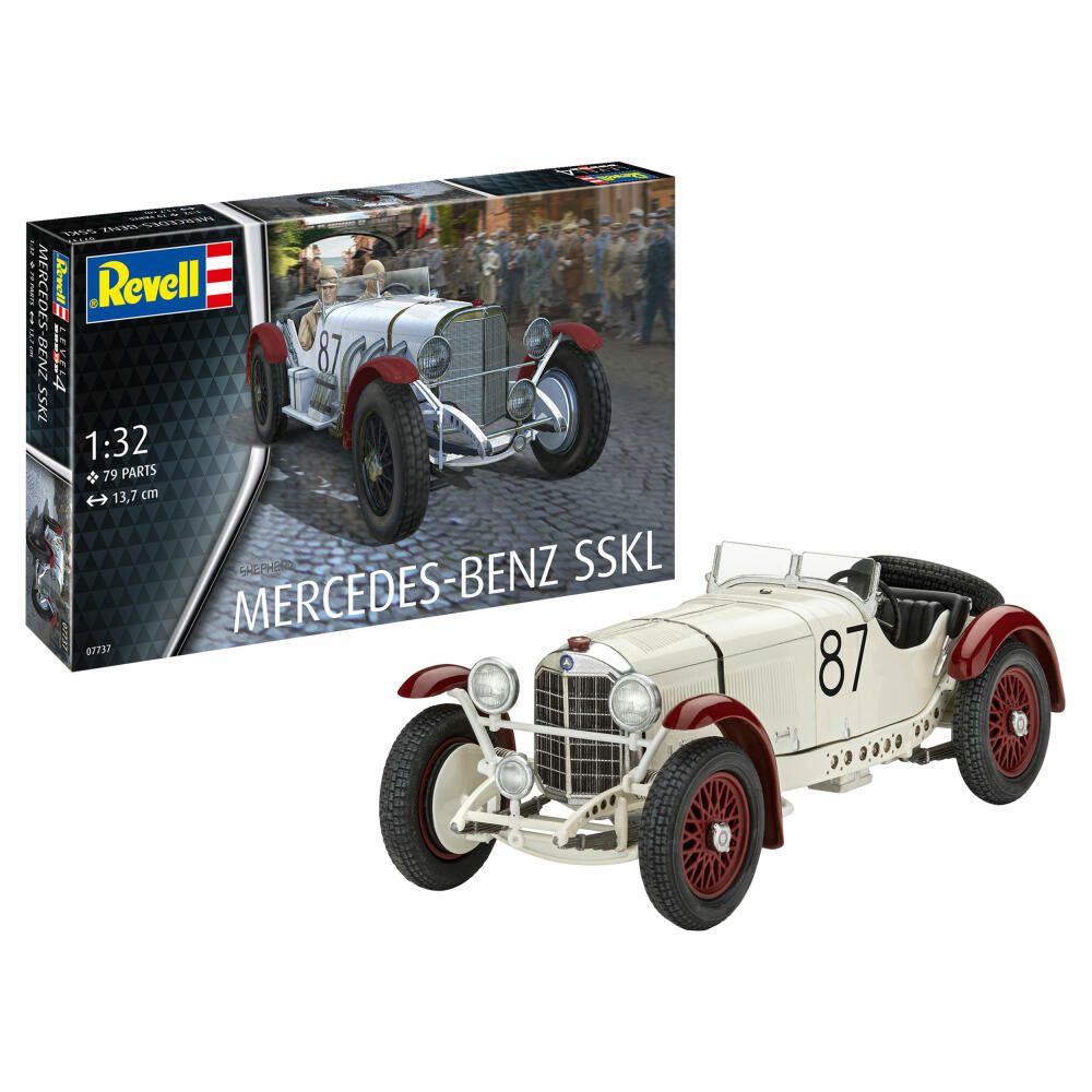 Revell® Modellbausatz Mercedes-Benz SSKL, 07737, Maßstab 1:32, (79-tlg)