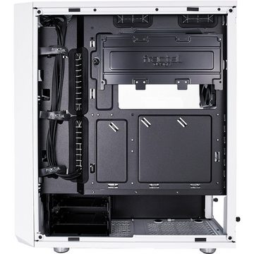 Fractal Design PC-Gehäuse Meshify C Tempered Glass TG white clear