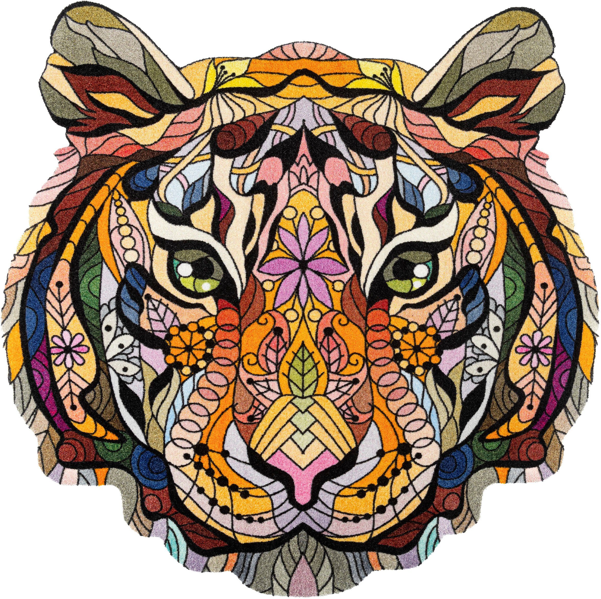 wash+dry by Kleen-Tex Teppich Mystic Wilderness, quadratisch günstig online kaufen