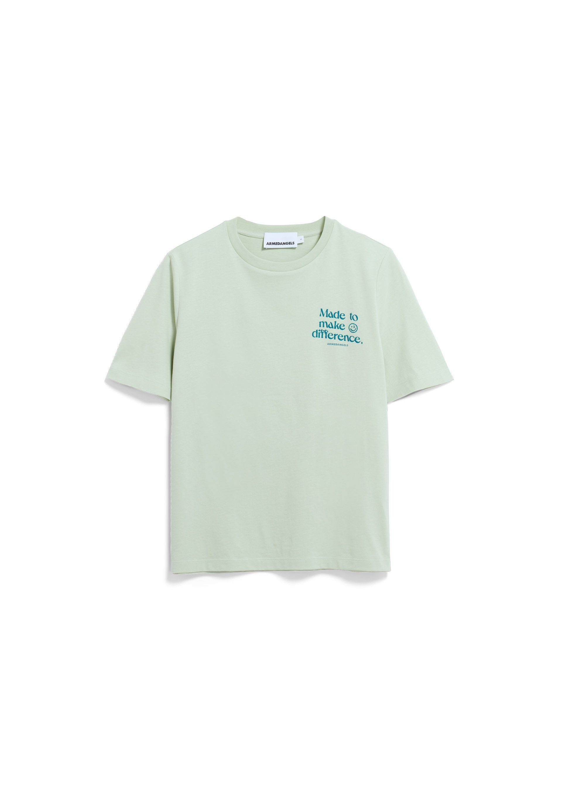 T-Shirt LUALAA EMBRO T-Shirt aus Bio-Baumwolle