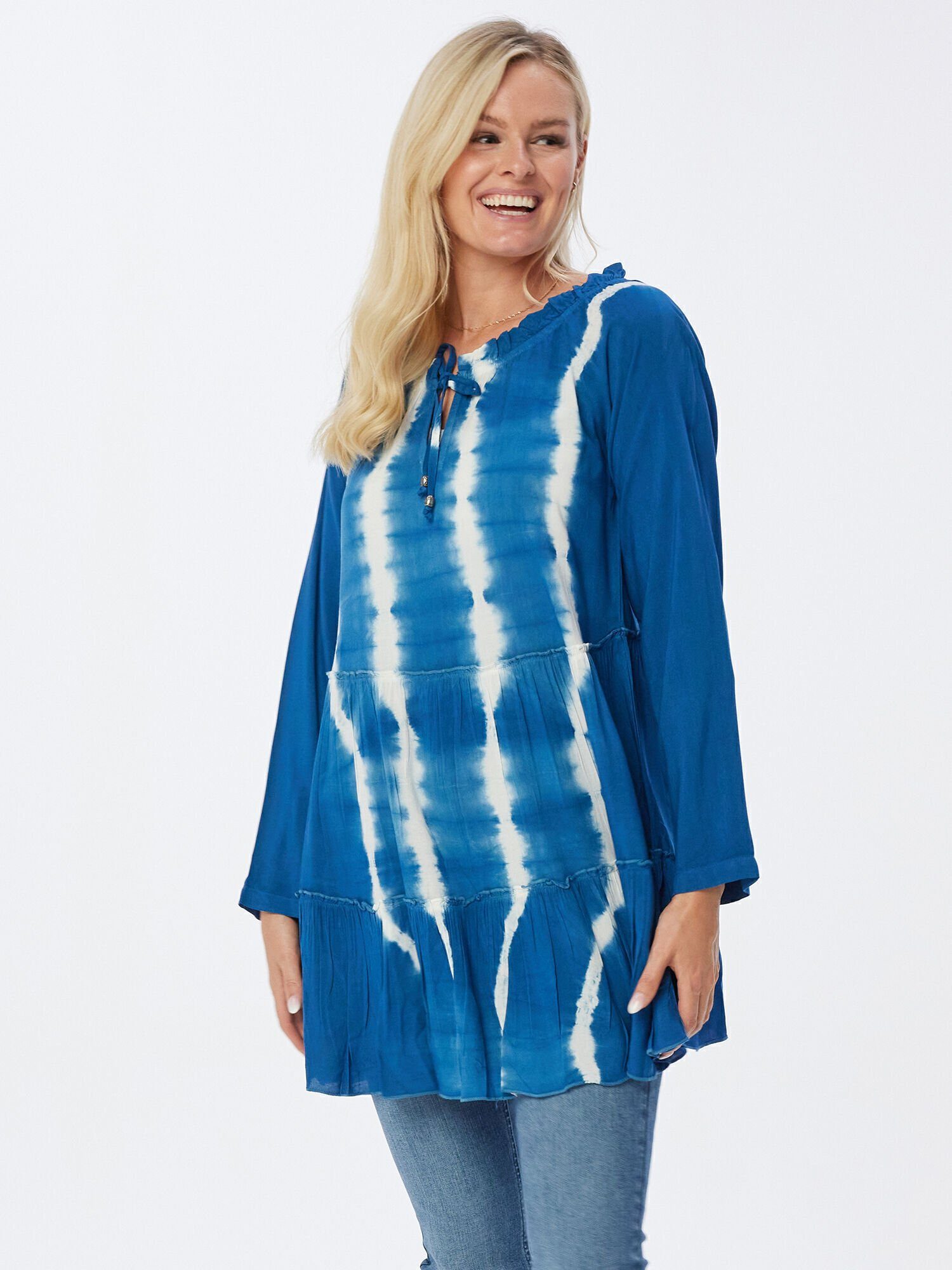 Body Needs Tunika Schlupfbluse figurumspielend mit günstig online kaufen