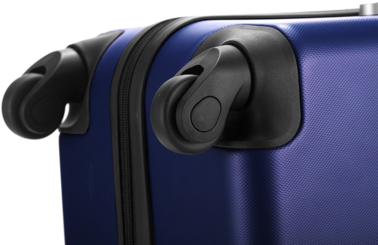 Hauptstadtkoffer Hartschalen-Trolley Wedding, in verschiedenen Größen und Farben, 4 Rollen, Hartschalen Koffer klein mittel groß Reisegepäck TSA Schloss