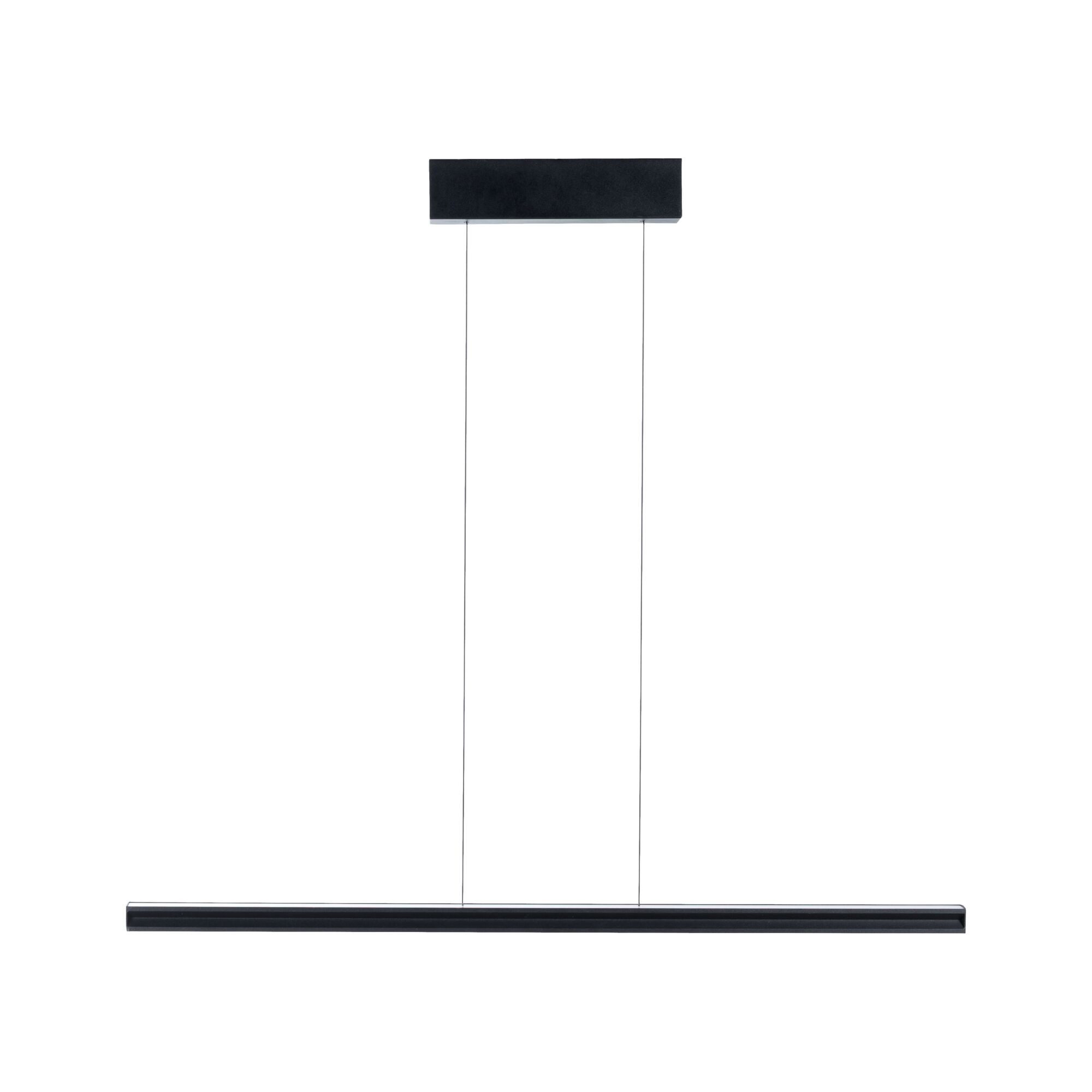 Paulmann LED Pendelleuchte LED Pendelleuchte Lesko RGBW+ dimmbar 1400lm / 120lm 19W / 3W Schwarz – Bild 3 von 5