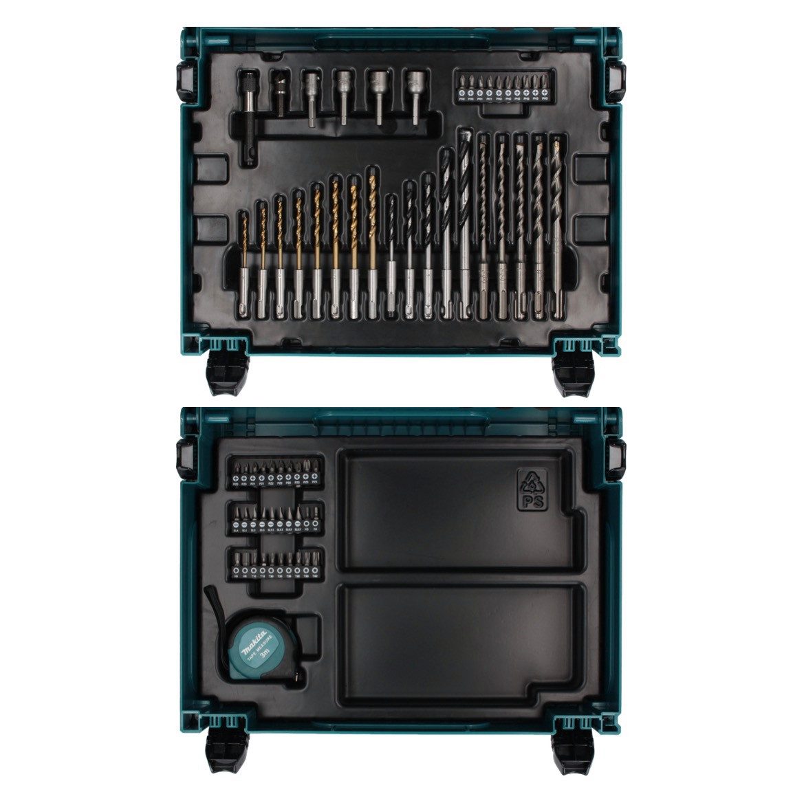 Makita Bohrer- und Meißelsatz SDS-plus Bit und Bohrer Set 65 tlg – Bild 3 von 4