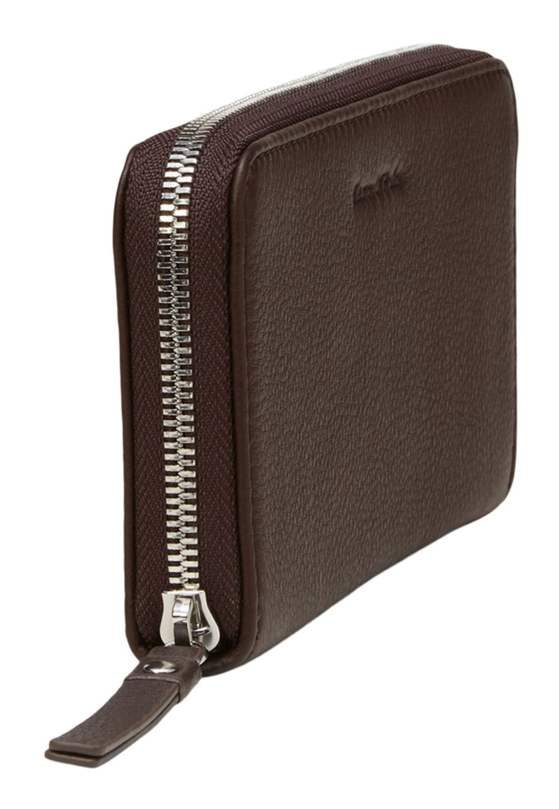 Marc O'Polo Geldbörse Zip Wallet, aus echtem Rindsleder