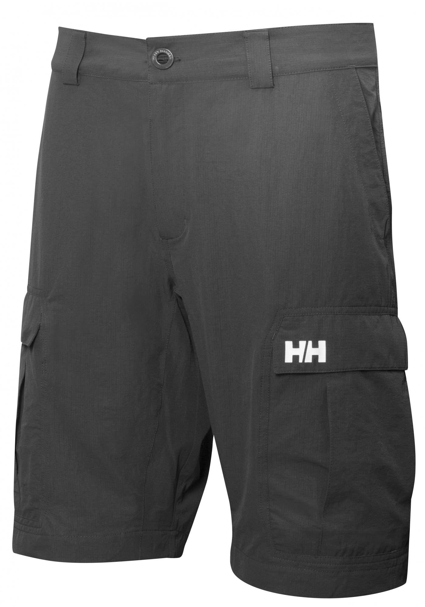 Helly Helly Herren Cargo Hansen Qd Hh Ebony Hansen Strandshorts 11" M Shorts