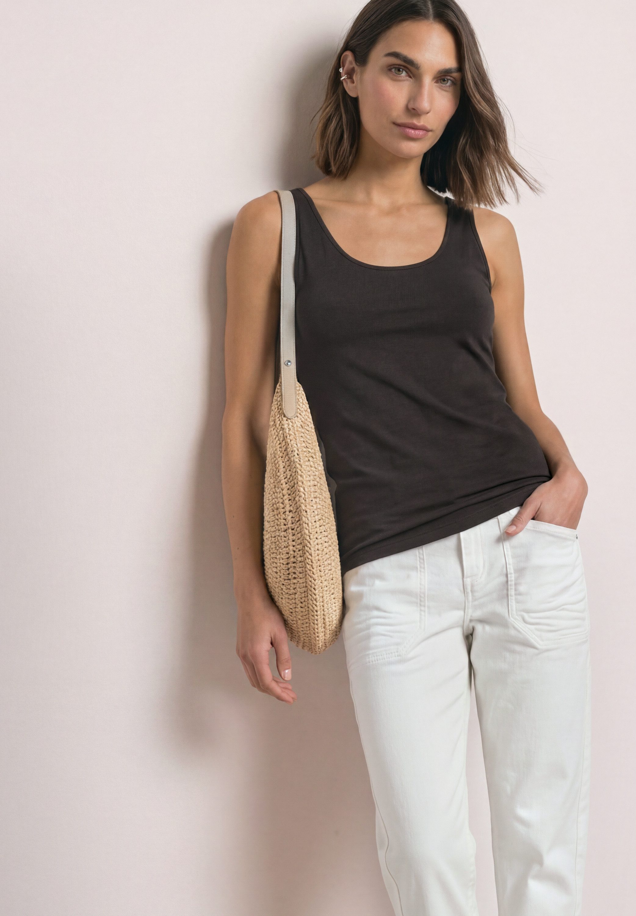 STREET ONE Tanktop Style Anni Sommer-Top mit Stretch