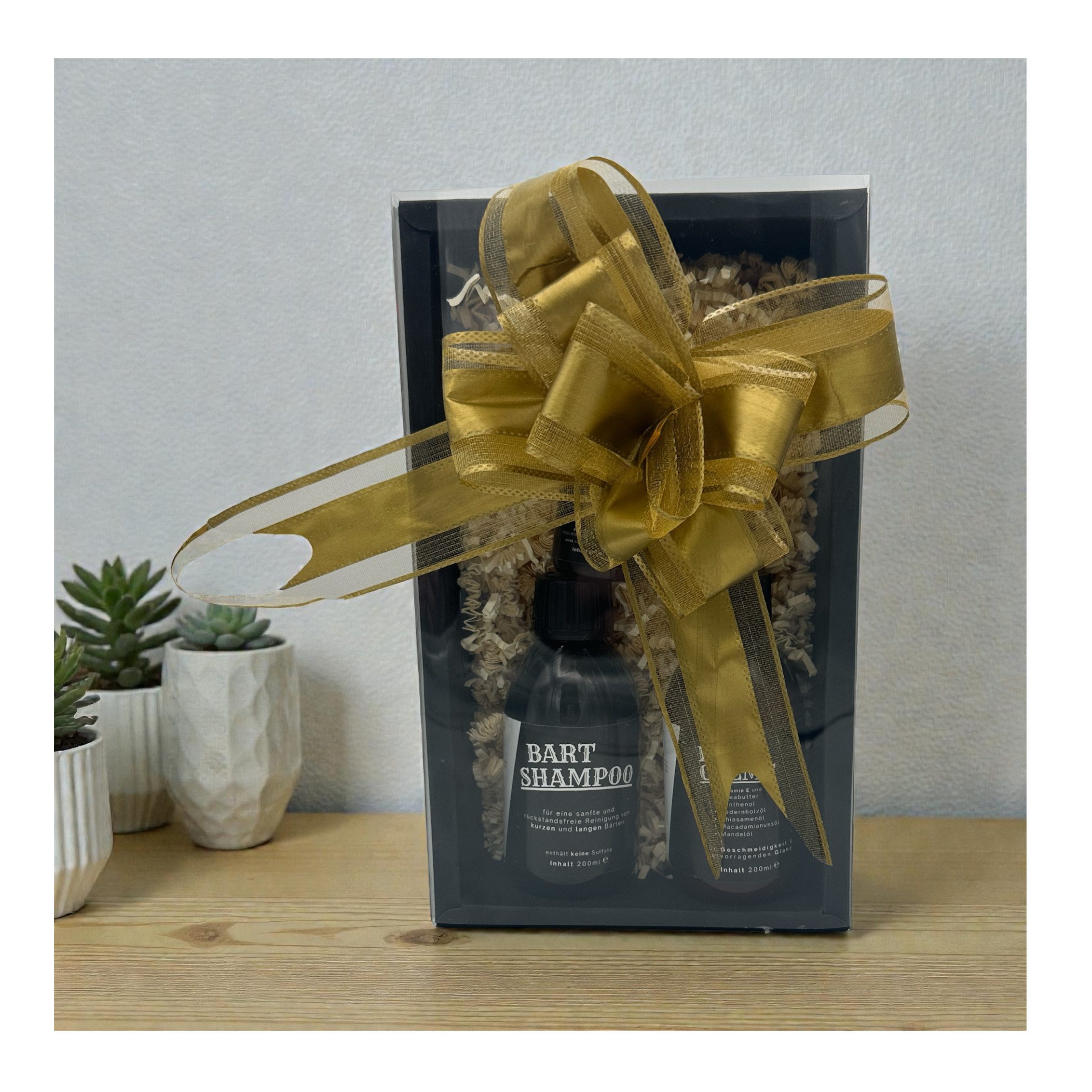 Radami Bartshampoo Bartpflege Bart Set Bartshampoo, Bartcreme und Bartöl Pfefferminze, Bartreinigung & Pflege in einem Set