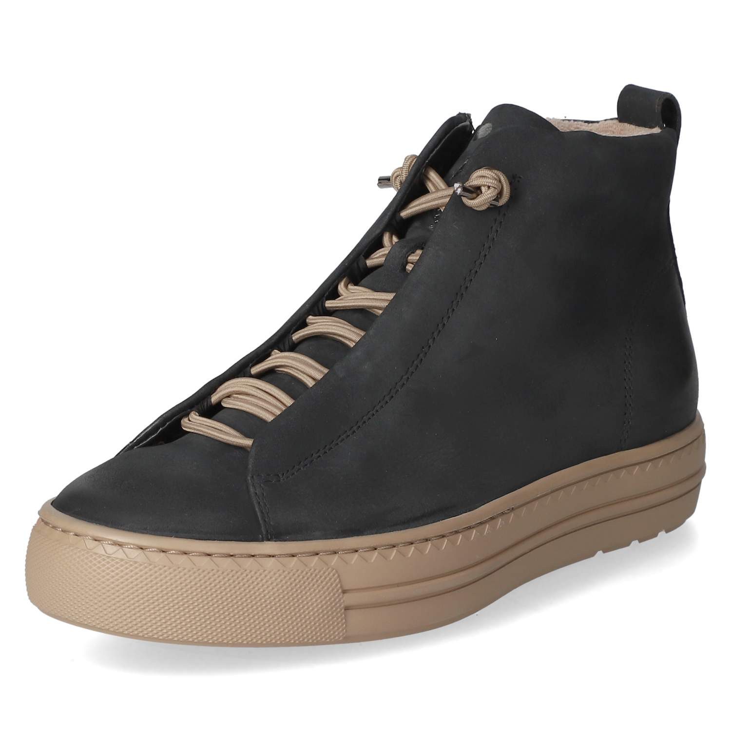 Paul Green Paul Green 5283-09 Damen Rauleder blau Schnürstiefel günstig online kaufen