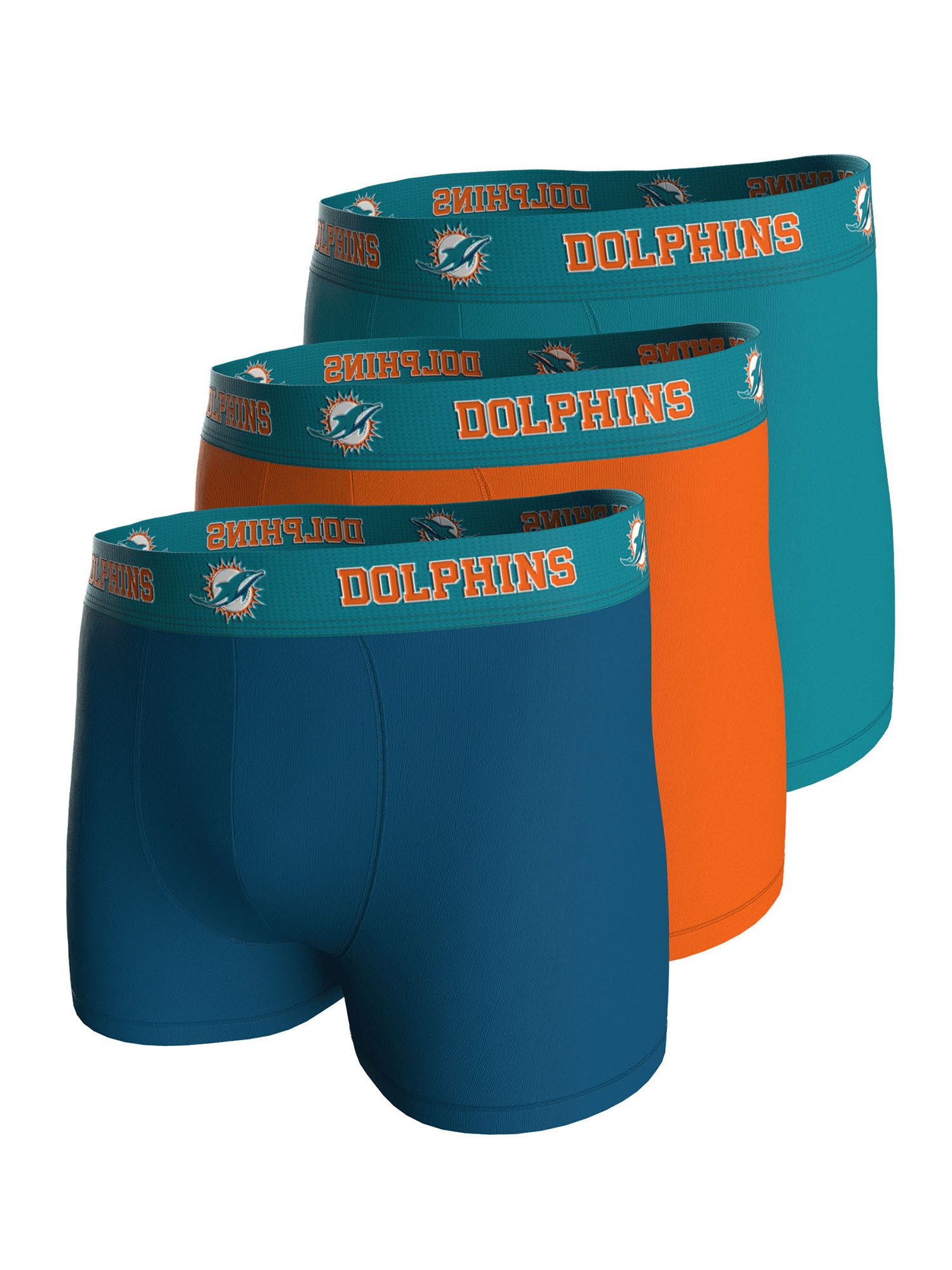 HUDDLE Boxer Miami Dolphins (3-St) Boxershorts, Herren Unterhose günstig online kaufen