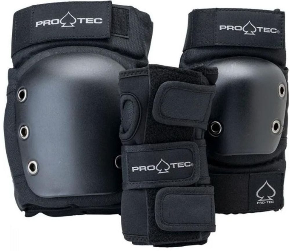 Protektoren-Set Street Adult 3-Pk Pad Set Open