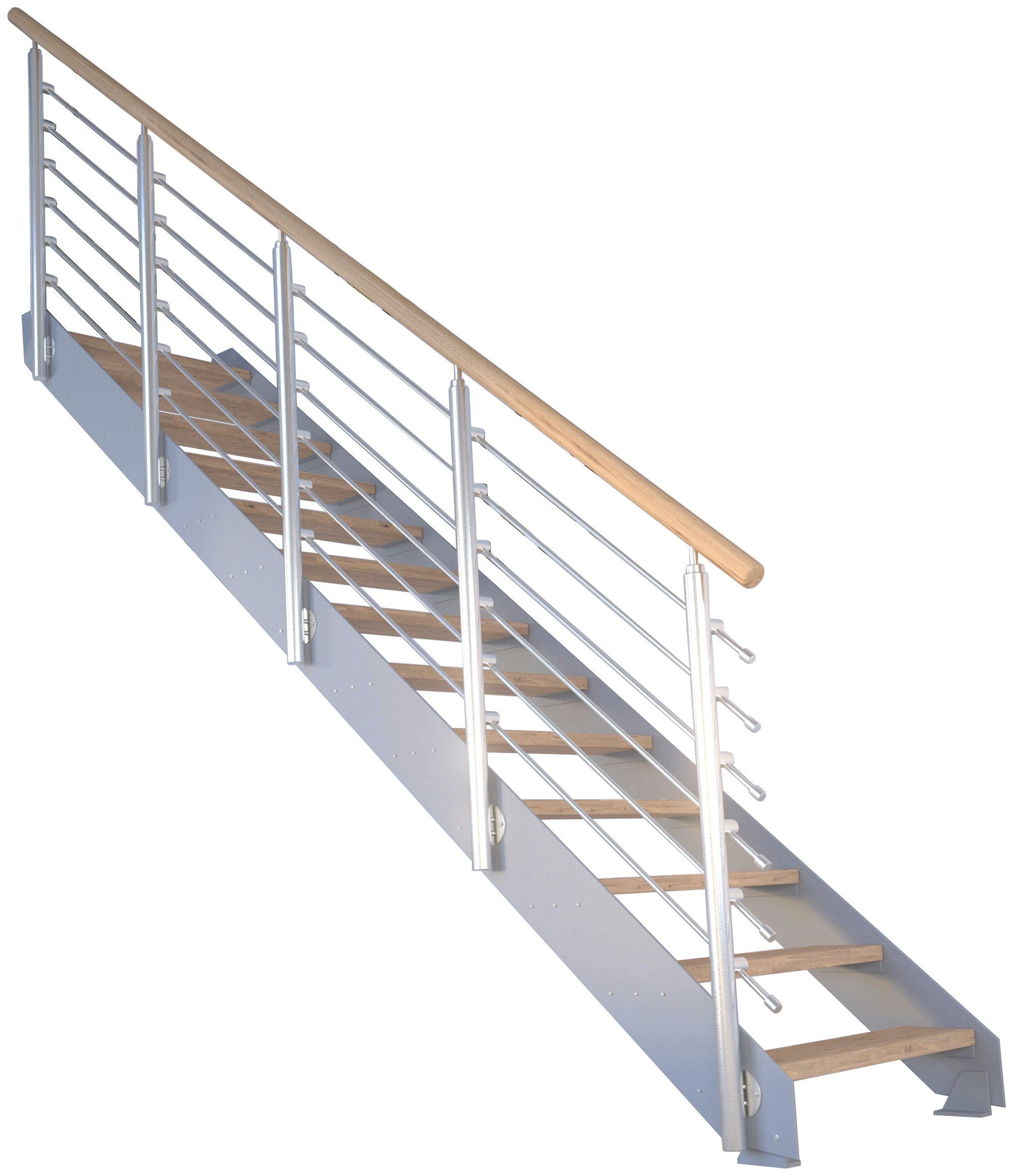 Starwood Systemtreppe Kos, Design, Stufen offen, Geteilte